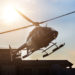 Can pilots legally land a helicopter in a fast-food parking lot?